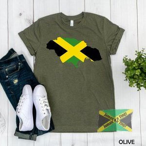 Map Of Jamaica Shirt, Fits Men and Women